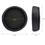 G4 Ear Pads Cushion, Replacement Protein Leather Earpads For Edifier G4 With Vibration Driver 7.1 Surround Sound Gaming Headset/Headphone (Green)