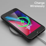 JETech Silicone Case for iPhone SE 3/2 (2022/2020 Edition), iPhone 8 and iPhone 7, 4.7-Inch, Silky-Soft Touch Full-Body Protective Case, Shockproof Cover with Microfiber Lining (Black)