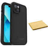 LifeProof FR? Series Waterproof Case with Magsafe for iPhone 13 (Only) - with Cleaning Cloth - Non-Retail Packaging - Black 27-55077-20-WC