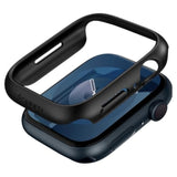 Spigen Thin Fit Designed for Apple Watch Case Series 9/8/7 45mm Lightweight Hard PC Cover - Black