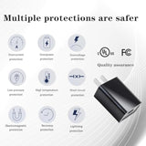 Usb Wall Charger 5V 2A Power Adapter Usb C Cable Universal Charging For Samsung Htc Moto Smartphone, Beats Flex Headphones, Jbl Wireless Bluetooth Earbuds And Other Type-C Device