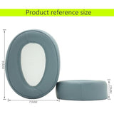 Replacement Ear Pads Compatible With Sony Mdr-100Abn-H800 H900N Headphones.Made Of Soft Protein Leather And Memory Foam, Replacement Ear Pads For Repair Accessories (Moon Blue)