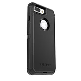 OtterBox iPhone 8 Plus & iPhone 7 Plus (ONLY) Defender Series Case - Black, Rugged & Durable, with Port Protection, Includes Holster Clip Kickstand