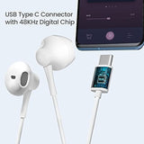 Usb C Wired Headphones 4 Pack, Type C Earbuds Hifi Stereo Earphones With Micro