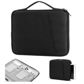 13 Inch Tablet Sleeve For Ipad Air 13" M3 2025, Ipad Pro 13"/12.9", Galaxy Tab S9/S10 Plus/S9 Fe+/S9 Fe Plus 12.4", Remarkable Paper Pro 11.8", Protective Bag With Pockets, Black