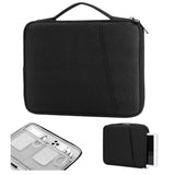 13 Inch Tablet Sleeve For Ipad Air 13" M3 2025, Ipad Pro 13"/12.9", Galaxy Tab S9/S10 Plus/S9 Fe+/S9 Fe Plus 12.4", Remarkable Paper Pro 11.8", Protective Bag With Pockets, Black