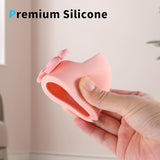 Charger Stand Compatible with Watch Series 49/46/45/44/42/41/40/38mm iWatch Ultra2/Ultra/10/9/8/SE2/7/6/SE/5/4/3/2/1,Silicone Charging Dock