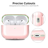Clear AirPods Pro 3 Case Cover Accessories for Protection and Organization