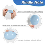 Ocean Themed Balloons 12 Inch Turquoise & Teal for Shark, Pool & Beach Parties