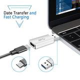 USB 3.1 Type C Female to USB A Male Adapter (2 Pack), Type A to C USB 3.1 Female to USB A Adapter Converter Support Data Sync and Charging