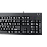Taa Compliant Fingerprint Keyboard With Aes 256 Encryption Usb Wired Full Size 104 Key Layout Windows Hello Compatible Made In Taiwan For Government Business Education Akb-630Fb-Taa