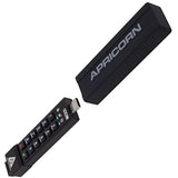 128Gb Aegis Secure Key 3 Nxc 256-Bit Hardware-Encrypted Usb 3.2 Type C Flash Drive, Fips 140-3 Level 3 Validated (Ask3-Nxc-128Gb), Black