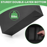 Extra Large Black Gift Bags: 16X6X12 Inch 3Pcs Black Paper Bags With Handles Bulk For Party Shopping Birthday Wedding (Xl-3)