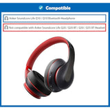 Q10 Professional Replacement Earpads & Headband For Anker Soundcore Life Q10/Q10+ Headphones – Premium Protein Leather & Memory Foam Cushions With Noise Isolation