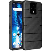 Nakedcellphone Flex Series for Sonim XP Pro 5G Phone Case (2024, X800) Compatible with MagSafe - Carbon Fiber Design