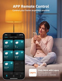 P1 Smart Plug Mini 15A, Wifi Outlet Plugs Compatible With Alexa & Google Assistant, Voice/App Control, Timer & Group Controller, 2.4Ghz Only, Etl & Fcc Certified, 2-Pack