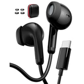 Usb C Headphones For Iphone 16 17 Pro Max 15 Plus Wired Earbuds With Hd Mic For Ipad Pro Air A16 2025, Lightweight Small Ear Type C Earphones For Samsung Galaxy S25 Ultra S24 S23 A36 Pixel 9 10 Pro Xl