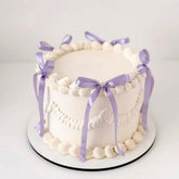 30 Pcs Bow Cupcake Toppers Bowknot Ribbons Bow Girls Birthday Cake Decorations Bow Cake Toppers Bowknot Cupcake Picks For Wedding Bridal Birthday Anniversary Baby Shower Party Supplies Purple