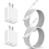Fast Apple Iphone Charger,2Pack Apple Charge Cable Iphone Charger Fast Charging 6Foot Phone Charging Usb C Charge Adapter 6Ft Type C To Lightning Cable For Iphone 14/13/12/11 Pro Max/Xr/Xs/Se2022/Ipad