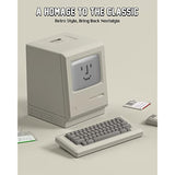 Usb C Charger, Retro 35 Wall Charger With Smart Led Display, Gan ? Pps Pd 35W Foldable Fast Charging For Phone 16/15/14/Pro/Max, Macbook, Gifts For Men Dad