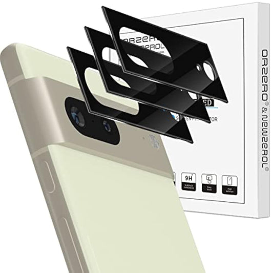 (3 Pack) Camera Lens Protector Compatible For Google Pixel 7 6.3-Inch, Protector De Cámera Tempered Glass 9 Hardness Hd Anti-Scratch Case Friendly Does Not Affect Night Shots