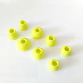 Replacement Silicone Eartips Earbuds Eargels Compatible With Beats By Dr Dre Powerbeats 3 Wireless Stereo Earphones (Yellow)