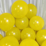 90 Pack Yellow Balloons 18 Inch Yellow Latex Big Balloons For Party Decorations And Events