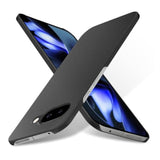 For Google Pixel 9A Case, Minimalist Phone Cases Extremely Light Ultra-Light Super Slim Thin Camera Protection Hard Pc Cover For Google Pixel 9A Matt Case (Gravel Black)