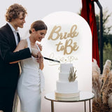 Bride To Be Felt Sign For Backdrop - Glitter Champagne Bride To Be Signs Felt Letters For Bachelorette Party Decorations Welcome To Bridal Shower Shiny Wedding Sign For Balloon Arch Photo Props Decor