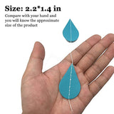 24 Strands Raindrop Garland Decorations, Paper Hanging Rain Drops Deco