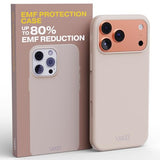 EMF Protection Silicone iPhone Case Compatible with iPhone 17 Pro Max, Radiation Blocker, 5G Shield Reduction, Lightweight, USA Patented and Tested