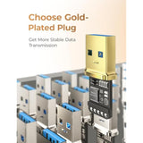 USB 3.0 Extension Cable, Male to Female 10FT, High-Speed for Webcam, Printer