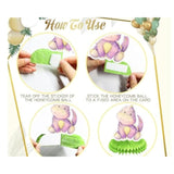 Set Of 5 Dino Table Honeycombs - Vibrant Dinosaur Themed Decorations For Baby Shower Or Birthday Party, Fun Tabletop Accents