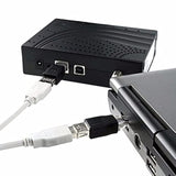 Ethernet To Usb Adapter, 2 Pcs Usb To Ethernet Adapter, Rj45 Ethernet Male To