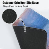 Square Mouse Pad 260X210Mm (10.2"X8.3") - Non-Slip Natural Rubber Base, Washable And Smooth Fabric Surface, Stitched Edge For Laptop, Mouse, Computers, Office (Sunrise Painting)