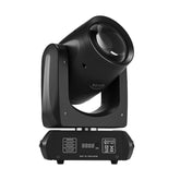 160W Moving Head Dj Lights, 18-Facet Prism Stage Lighting With 12 Gobos & 15 Colors, Dmx Sound Activated Led Beam Spot For Wedding, Bar, Party, Club, Stage Show (1Pc)