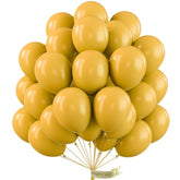 Mustard Yellow Balloons 50 Pcs 12 Inch Dark Yellow Fall Balloons For Graduation Baby Shower Boho Thanksgiving Little Cutie Sunflower Birthday Party Decorations Yellow-F57