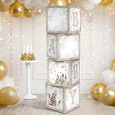 4 Pcs Magical Wizard Baby Shower Boxes - Gender Reveal & Party Decorations