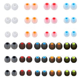 54 Pcs Earbud Replacement Tips Silicone Earbud Tips Earbud Covers Fit For In-Ear Headphones (Inner Hole 3.8Mm -5.1Mm) Earbud Rubber Tips Ear Tips S M L