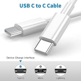 Usb C To Usb C Charging Cable For Apple Iphone 16 Charger Fast 6Ft Long Usbc To Usb-C Power Cord For Iphone 16/15 Pro Max/Macbook Air 13 Inch/Ipad Pro/Air/10Th/4/5 Type C 2Pack 6 Ft 60W