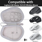 Mouse Case Compatible With Logitech Mx Master 4/3S/3 Advanced Wireless Mouse(White Case)