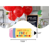First Day Of Pre K Photo Sign For Pre K Back To School Decorations, Pre K Preschool Back To School Supplies, First Day Of Pre K Preschool Decorations Photo Board Pz-Fd