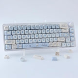 137 Keys Pbt Keycaps,Moa Profile Keycaps Dye Sublimation Customized Ansi Layou