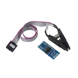 1 Set Soic8 Sop8 Flash Chip Ic Test Clips Socket Adpter Bios/24/25/93/95 Programmer