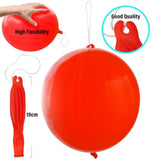 30-Piece 18-Inch Punch Balloons 12 Colors Heavy Duty Party Toy Set