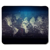 World Map Mouse Pad, Map Of The World Mouse Pads For Wireless Mouse Computers Laptop Desk Accessories, 9.5X7.9 Inch