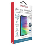 ZAGG InvisibleShield Glass Elite VisionGuard+ for iPhone 11 and iPhone XR - Extreme Shatter, Impact and Scratch Protection, Fingerprint Resistant - Clear