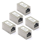 Rj45 Coupler Shielded, Ethernet Cable Extender Cat6/Cat5E/Cat5 Inline Coupler