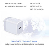 Usb C Charger, 2Pack 20W Pd 3.0 Wall Charger Power Delivery Type C Fast Charger Block For Iphone 15 14 Se 13 12 11 Pro Max Xs Xr X 8 Plus,Ipad Pro,Airpods Pro,Pixel 7 6 5,Galaxy S23 S22 A14 A54