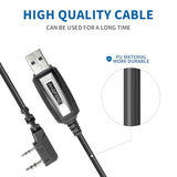 USB Programming Cable PL2303 Support Chirp Ham Radio for UV-5R Mini BF-F8HP Pro 5RM K5 Plus DM32 UV-32 GMRS GM21 GM-15PRO UV-5G Plus BF-888S AR-152